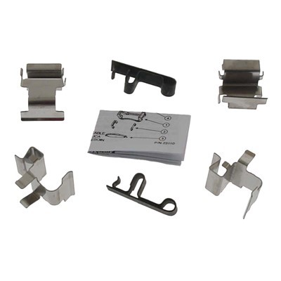 Apa perbedaan antara bantalan klip kaliper rem keramik dan semi metalik?